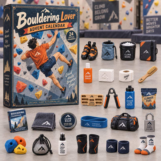 Bouldering Lover Advent Calendar 2026 - 24-Day Festive Countdown