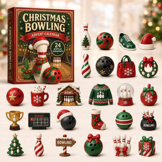 Bowling Christmas Advent Calendar 2026 - 24-Day Festive Countdown