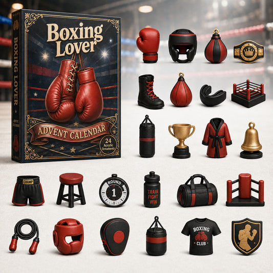 Boxing Lover Advent Calendar 2026 - 24-Day Festive Countdown