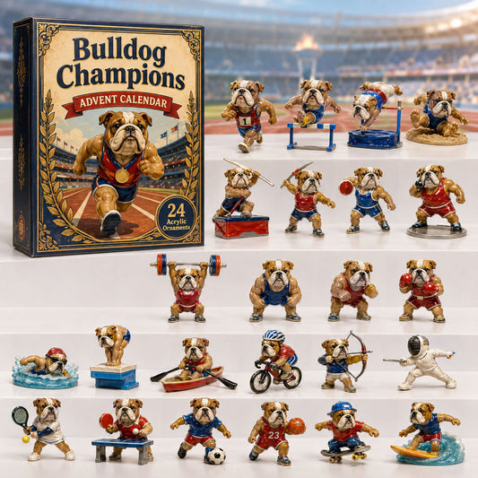 Bulldog Champion Sports Advent Calendar 2026 - 24-Day Festive Countdown