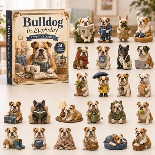 Bulldog In Everyday Advent Calendar 2026 - 24-Day Festive Countdown