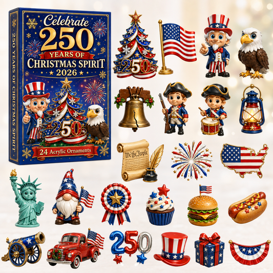 250 Years of Christmas Spirit Advent Calendar 2026 - 24-Day Festive Countdown