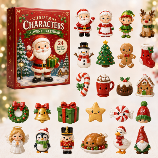 Christmas Characters Advent Calendar 2026 - 24-Day Festive Countdown