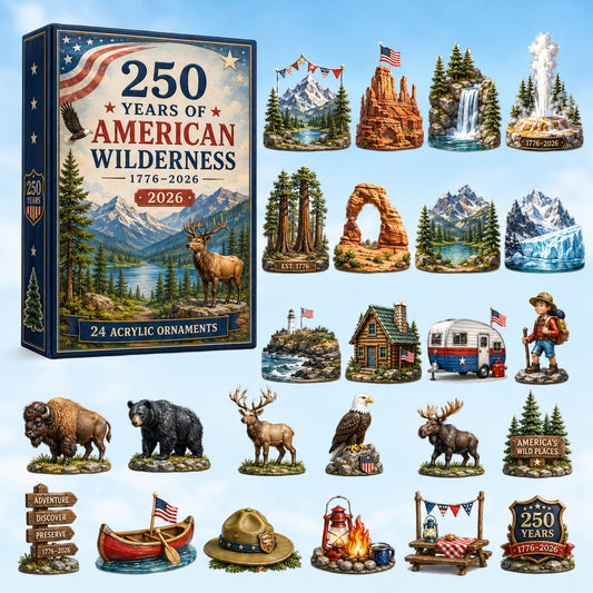250 Years of American Wilderness Advent Calendar 2026 - 24-Day Festive Countdown