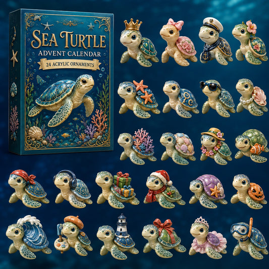 A Year Of Sea Turtle Advent Calendar 2026 - 24-Day Festive Countdown