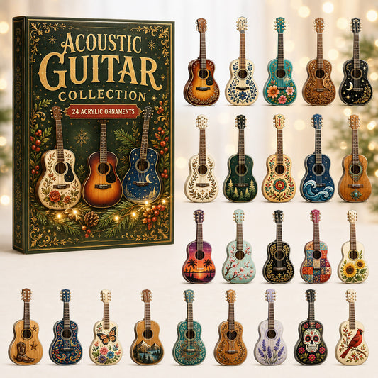 Acoustic Guitar Advent Calendar 2026 - 24-Day Festive Countdown