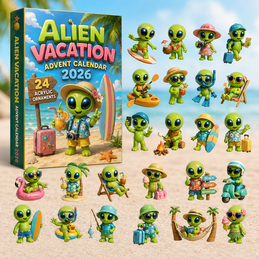 Alien Vacation Advent Calendar 2026 - 24-Day Festive Countdown