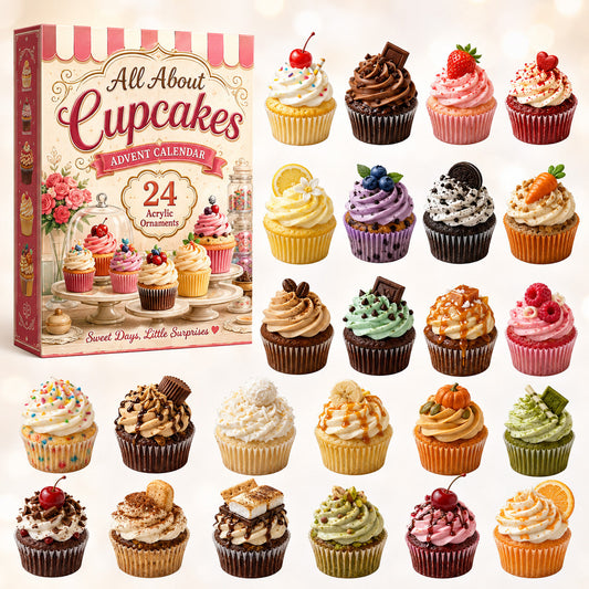 All About Cupcakes Advent Calendar 2026 - 24-Day Festive Countdown