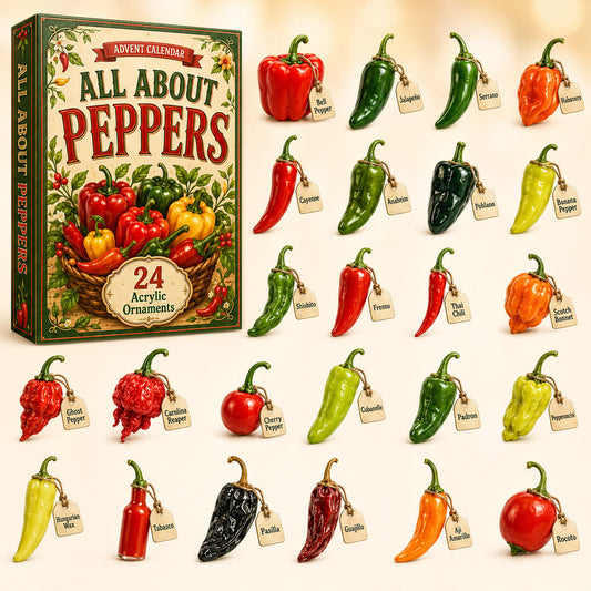 All About Peppers Advent Calendar 2026 - 24-Day Festive Countdown