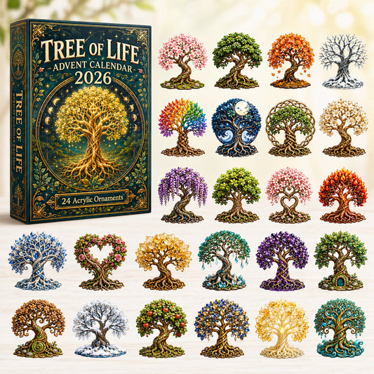 All Year Tree Of Life Advent Calendar 2026 - 24-Day Festive Countdown
