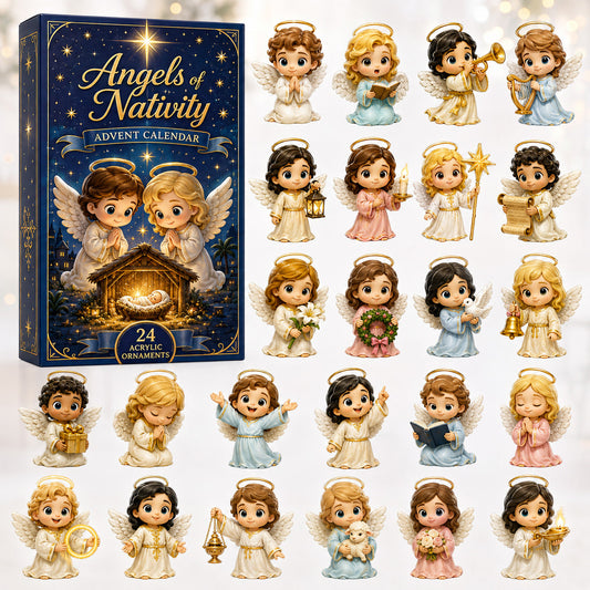 Angels of Nativity Advent Calendar 2026 - 24-Day Festive Countdown