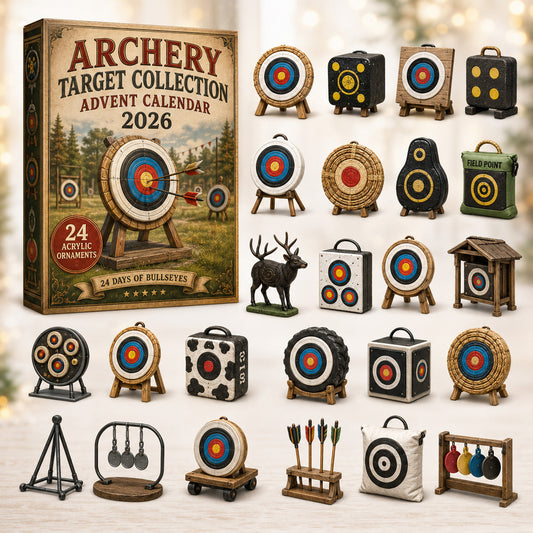 Archery Target Collection Advent Calendar 2026 - 24-Day Festive Countdown