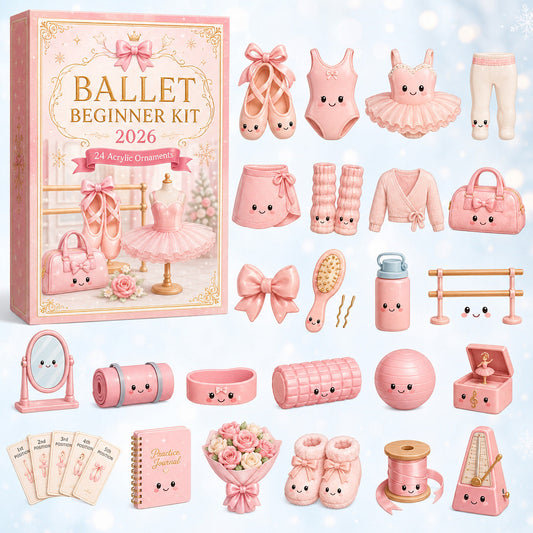 Ballet Beginner Kit Advent Calendar 2026 - 24-Day Festive Countdown