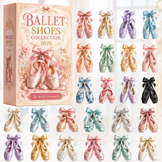 Ballet Shoes Collection Advent Calendar 2026 - 24-Day Festive Countdown