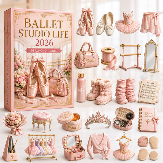 Ballet Studio Life Advent Calendar 2026 - 24-Day Festive Countdown