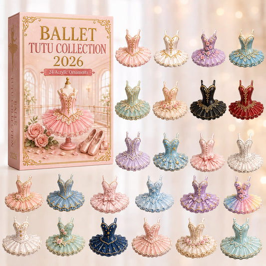 Ballet Tutu Collection Advent Calendar 2026 - 24-Day Festive Countdown