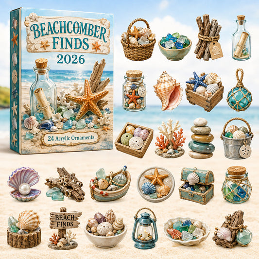 Beachcomber Finds Advent Calendar 2026 - 24-Day Festive Countdown