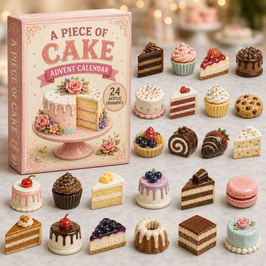 Cake Delight Advent Calendar 2026 - 24-Day Festive Countdown