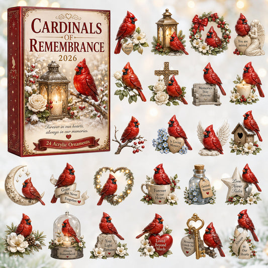 Cardinals of Remembrance Advent Calendar 2026 - 24-Day Festive Countdown