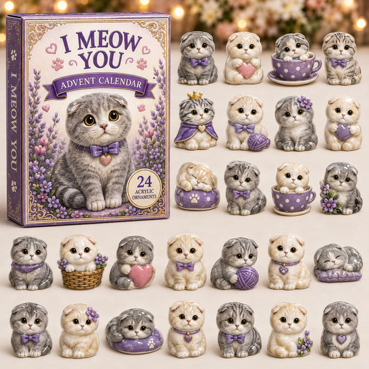 Cat Companions Advent Calendar 2026 - 24-Day Festive Countdown