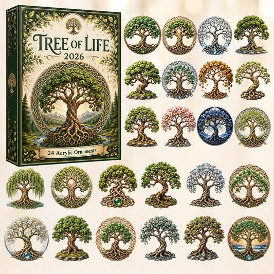Celtic Tree Of Life Advent Calendar 2026 - 24-Day Festive Countdown
