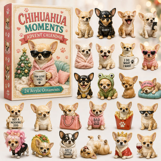 Chihuahua Meme Advent Calendar 2026 - 24-Day Festive Countdown