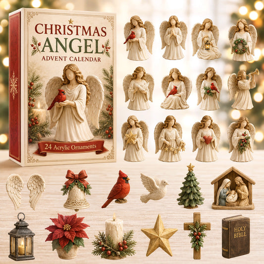 Christmas Angel Timeless Advent Calendar 2026 - 24-Day Festive Countdown