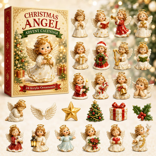 Christmas Angels Advent Calendar 2026 - 24-Day Festive Countdown