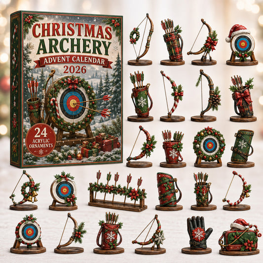 Christmas Archery Advent Calendar 2026 - 24-Day Festive Countdown