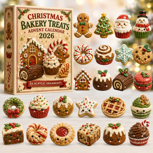 Christmas Bakery Treats Advent Calendar 2026 - 24-Day Festive Countdown