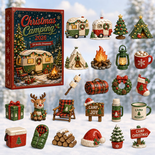 Christmas Camping Advent Calendar 2026 - 24-Day Festive Countdown
