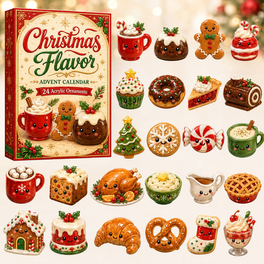 Christmas Flavors Advent Calendar 2026 - 24-Day Festive Countdown