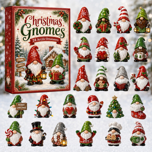 Christmas Gnomes Advent Calendar 2026 - 24-Day Festive Countdown