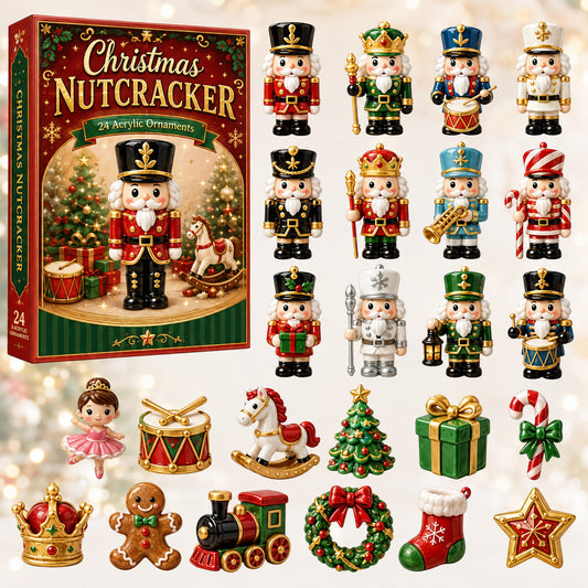 Christmas Nutcracker Advent Calendar 2026 - 24-Day Festive Countdown