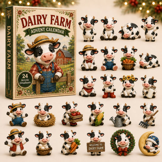 Dairy Farm Advent Calendar 2026 - 24-Day Festive Countdown