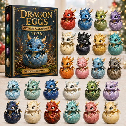 Dragon Eggs Advent Calendar 2026 - 24-Day Festive Countdown