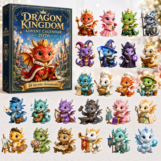 Dragon Kingdom Advent Calendar 2026 - 24-Day Festive Countdown