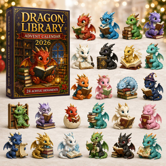 Dragon Library Advent Calendar 2026 - 24-Day Festive Countdown