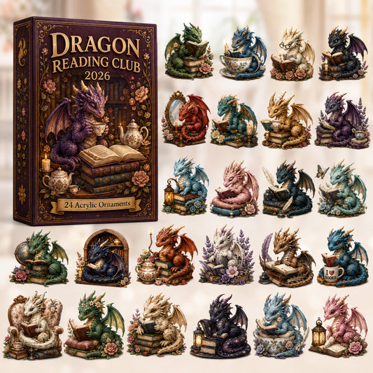 Dragon Reading Club Advent Calendar 2026 - 24-Day Festive Countdown