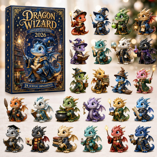 Dragon Wizard Advent Calendar 2026 - 24-Day Festive Countdown