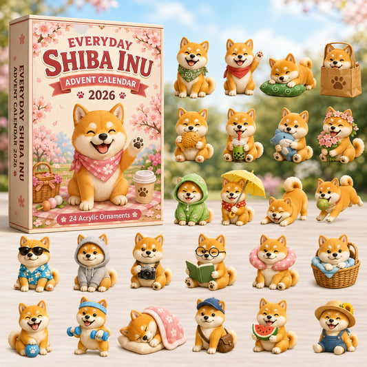 Everyday Shiba Inu Advent Calendar 2026 - 24-Day Festive Countdown