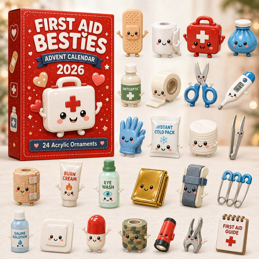 First Aid Besties Advent Calendar 2026 - 24-Day Festive Countdown