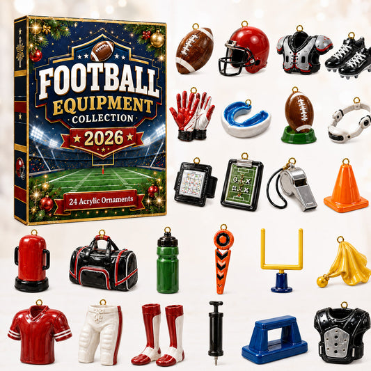Football Red Team Advent Calendar 2026 - 24-Day Festive Countdown
