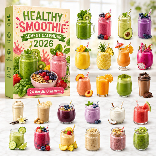 Healthy Smoothie Advent Calendar 2026 - 24-Day Festive Countdown
