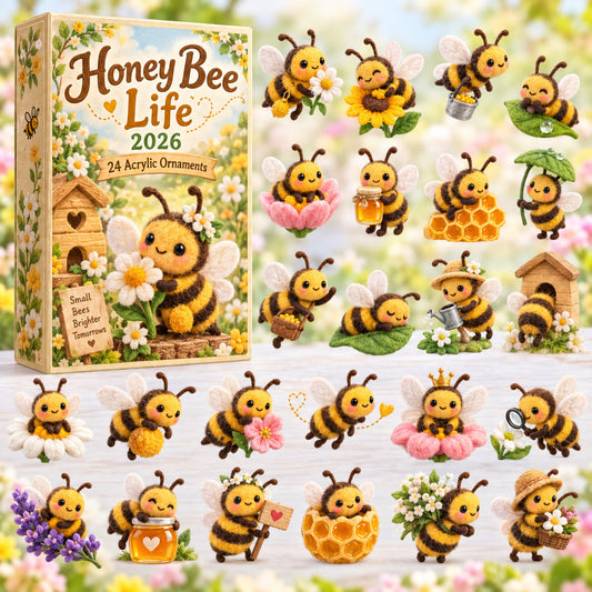 Honey Bee Life Advent Calendar 2026 - 24-Day Festive Countdown