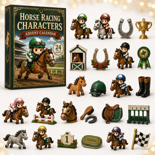 Horse Racing Advent Calendar 2026 - 24-Day Festive Countdown