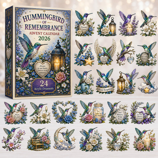 Hummingbird of Remembrance Advent Calendar 2026 - 24-Day Festive Countdown
