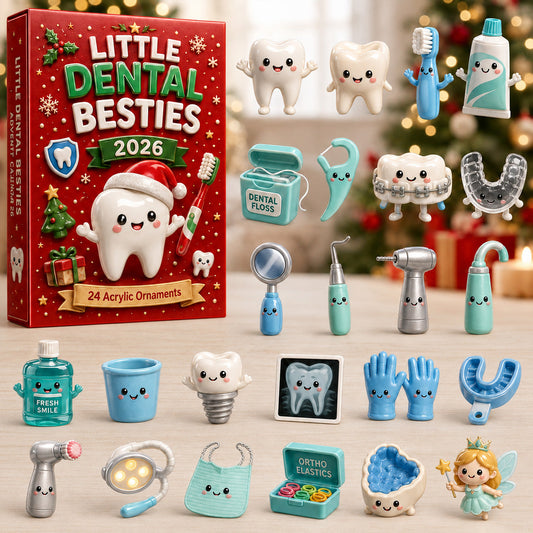Little Dental Besties Advent Calendar 2026 - 24-Day Festive Countdown