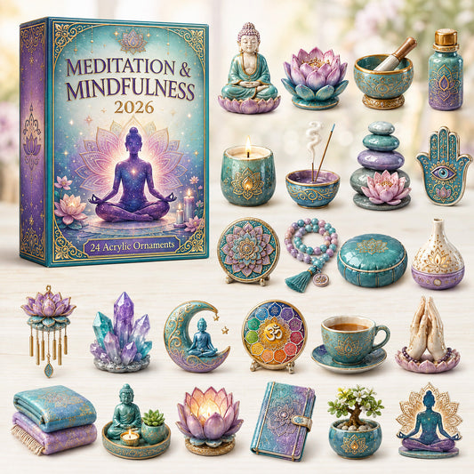 Meditation & Mindfulness Advent Calendar 2026 - 24-Day Festive Countdown