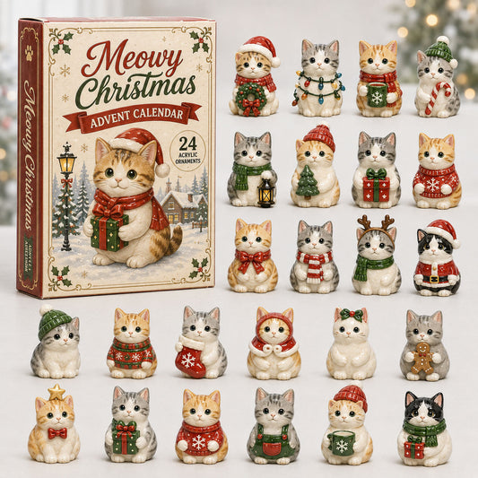 Meowy Christmas Advent Calendar 2026 - 24-Day Festive Countdown